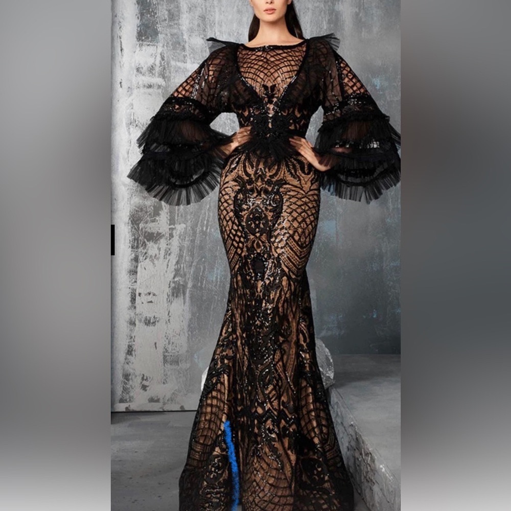 Fouad Sarkis couture
MNM Couture 2653Ruffled Mermaid Formal Dress Evening Dress